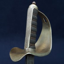 British WW1 War Economy 1898 Pattern Infantry Staff Sergeants Sword by Fenton Brothers, 1915 - 17